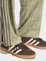 adidas Originals Green Monogram Firebird Trousers - Image 3 of 5