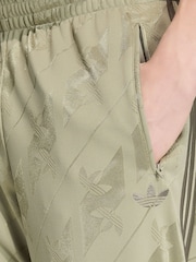 adidas Originals Green Monogram Firebird Trousers - Image 4 of 5