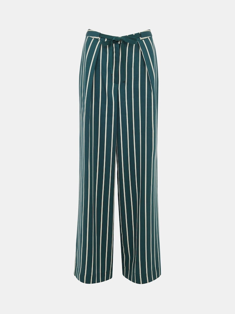 Whistles Petite Alex Stripe Trousers - Image 5 of 5