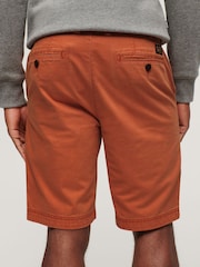 Superdry Orange Officer Chino Shorts - Image 2 of 4