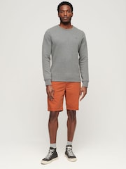 Superdry Orange Officer Chino Shorts - Image 3 of 4