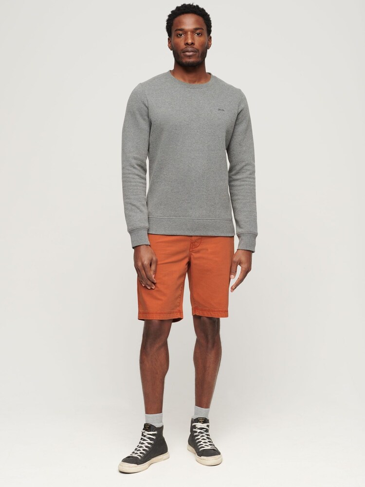 Superdry Orange Officer Chino Shorts - Image 3 of 4