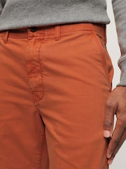 Superdry Orange Officer Chino Shorts - Image 4 of 4