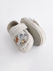 Blue Animal Mocassin Warm Lined Slippers - Image 4 of 5