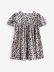 Animal Puff Sleeve Velvet Party Dress (3mths-10yrs) - Image 5 of 5
