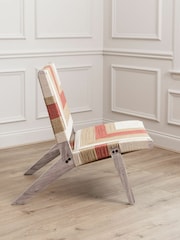 Voyage Maison Red Ballari Geometric Boho Chair - Image 4 of 5
