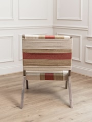 Voyage Maison Red Ballari Geometric Boho Chair - Image 5 of 5