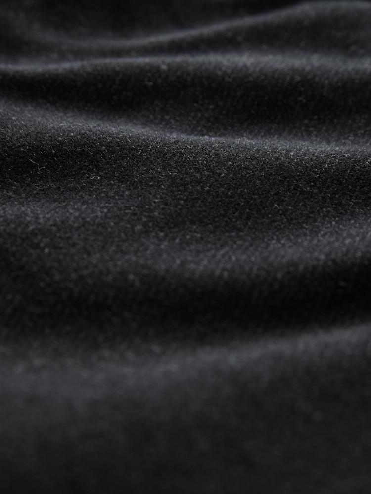 Charcoal Grey Straight Fit Nova Fides Italian Cotton Moleskin Chinos - Image 11 of 11