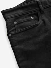 Charcoal Grey Straight Fit Nova Fides Italian Cotton Moleskin Chinos - Image 9 of 11