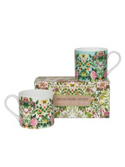 Designers Guild Ikebana Damask Mugs Set Of 4 - Image 2 of 5