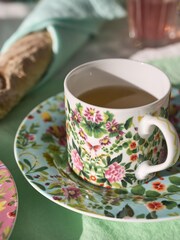 Designers Guild Ikebana Damask Mugs Set Of 4 - Image 4 of 5