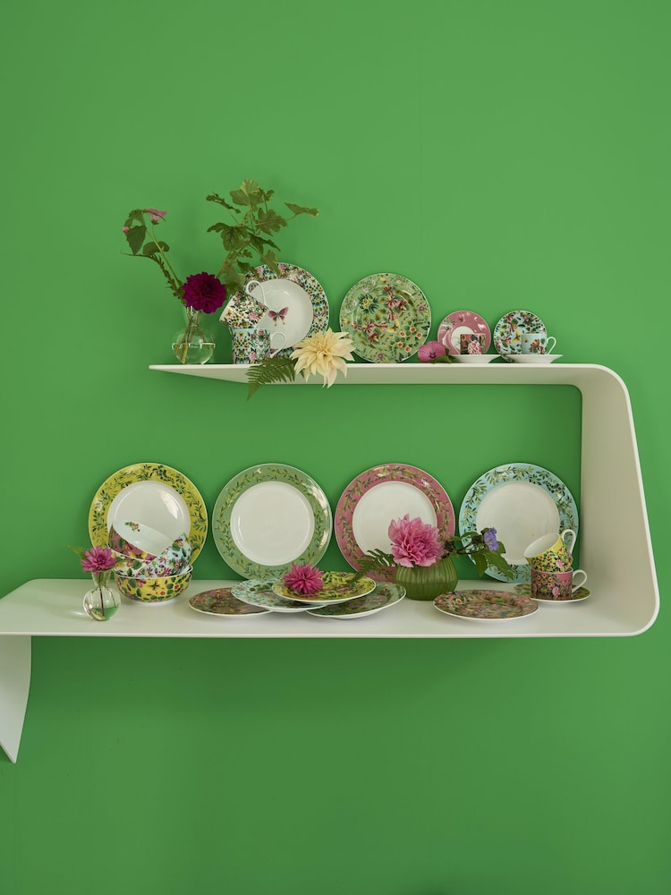 Designers Guild Ikebana Damask Mugs Set Of 4 - Image 5 of 5