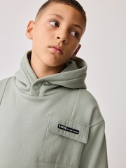 Baker by Ted Baker Sage Green Hoodie and Jogger Set - Image 3 of 9