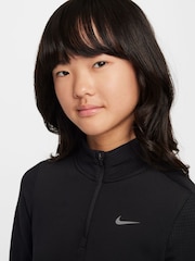 Nike Black Pro Therma-FIT Long-Sleeve Half Zip Training Top - Image 4 of 9
