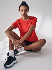 Under Armour Red Crew Neck Tech Twist T-Shirt - Image 4 of 4