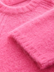 Pink Premium Alpaca Blend Soft Touch Knitted Jumper - Image 9 of 9
