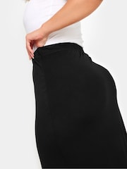 Yours Curve Black Tube Maxi Skirt - Image 4 of 5