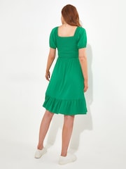 Joe Browns Green Simple Colourblock Midi Dress - Image 3 of 4