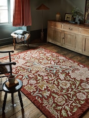 Morris & Co Red Trent Rug - Image 1 of 4