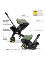 Doona i Desert Green Car Seat and Stroller - Image 8 of 8