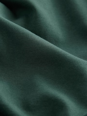 Dark Green Long Sleeve Heavyweight Crew Neck T-Shirt - Image 7 of 7