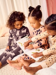 Animal neutre - Printed Snuggle Pyjamas 3 Pack (9mths-12yrs) - Image 4 de 9