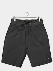 BadRhino Big & Tall Black Essential Joggers Shorts - Image 2 of 3