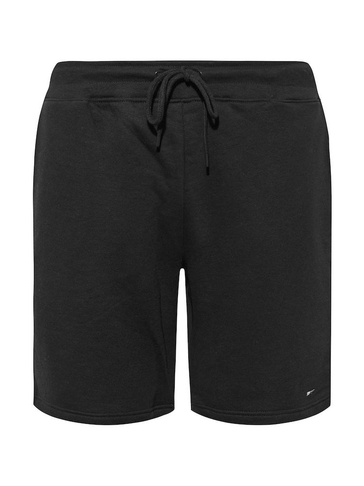 BadRhino Big & Tall Black Essential Joggers Shorts - Image 7 of 7 BadRhino Big & Tall Black Essential Joggers Shorts - Image 7 of 7