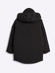 River Island Black Boys Parka Coat - Image 2 of 4