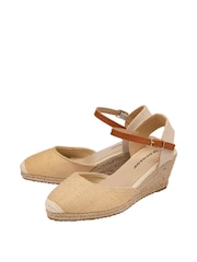 Dunlop Natural Wedges Espadrilles Sandals - Image 2 of 4
