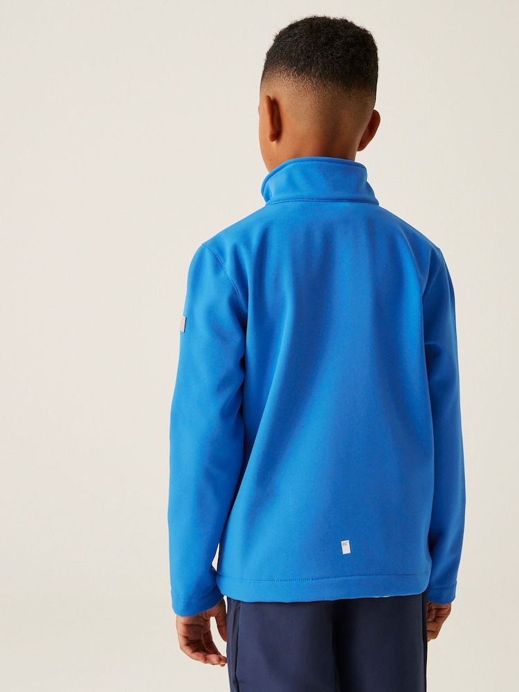 Regatta Blue Junior Cera Softshell Jacket - Image 3 of 7