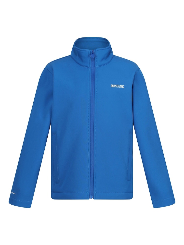 Regatta Blue Junior Cera Softshell Jacket - Image 5 of 7