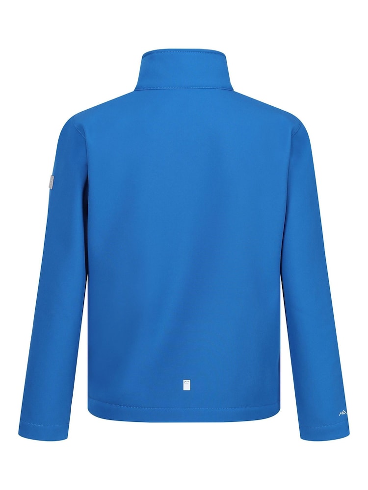Regatta Blue Junior Cera Softshell Jacket - Image 6 of 7