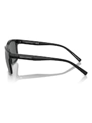 Armani Exchange Ax4145S Rectangle Black Sunglasses - Image 5 of 5