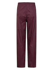 Purple - Mountain Warehouse Womens Pakka Waterproof Over Trousers - Image 2 of 6