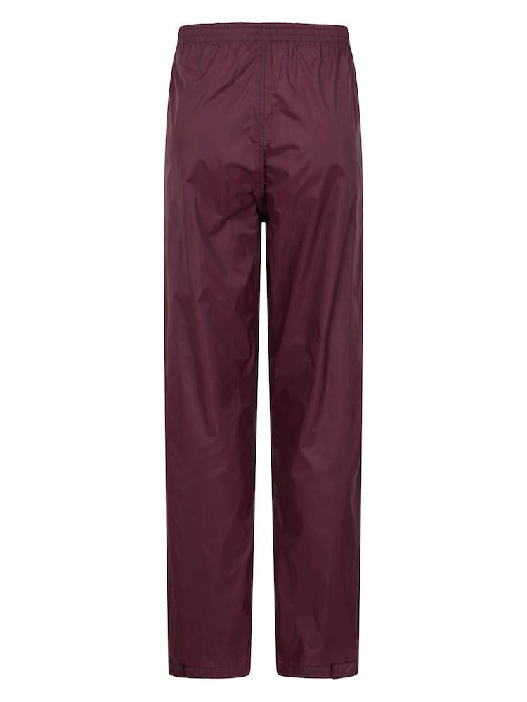 Purple - Mountain Warehouse Womens Pakka Waterproof Over Trousers - Image 2 of 6
