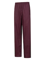 Purple - Mountain Warehouse Womens Pakka Waterproof Over Trousers - Image 3 of 6