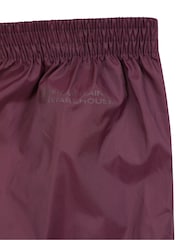 Purple - Mountain Warehouse Womens Pakka Waterproof Over Trousers - Image 5 of 6