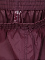 Purple - Mountain Warehouse Womens Pakka Waterproof Over Trousers - Image 6 of 6