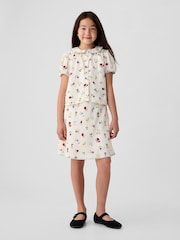 Gap Cream x DÔEN Kids Floral Skirt - Image 1 of 4