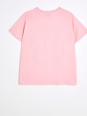 River Island Pink Girls Arizona T-Shirt - Image 2 of 4