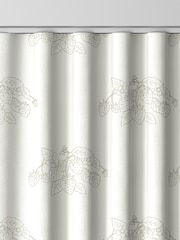 Sophie Allport Sage Green Vector Strawberry Made to Measure Curtains - Image 8 of 9