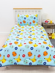 Character World Pokemon Badges 10.5 Tog Single Coverless Duvet - Image 2 of 6