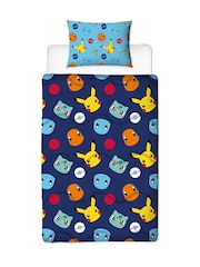 Character World Pokemon Badges 10.5 Tog Single Coverless Duvet - Image 4 of 6