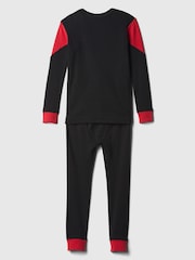Gap Black Marvel Spider-Man Cotton Long Sleeve Pyjamas (6mths-5yrs) - Image 2 of 3