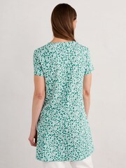 Seasalt Cornwall Green Killiow Tunic Top - Image 2 of 5