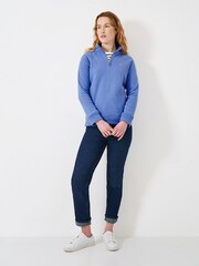 Crew Clothing Half Zip Sweatshirt - Image 1 of 3