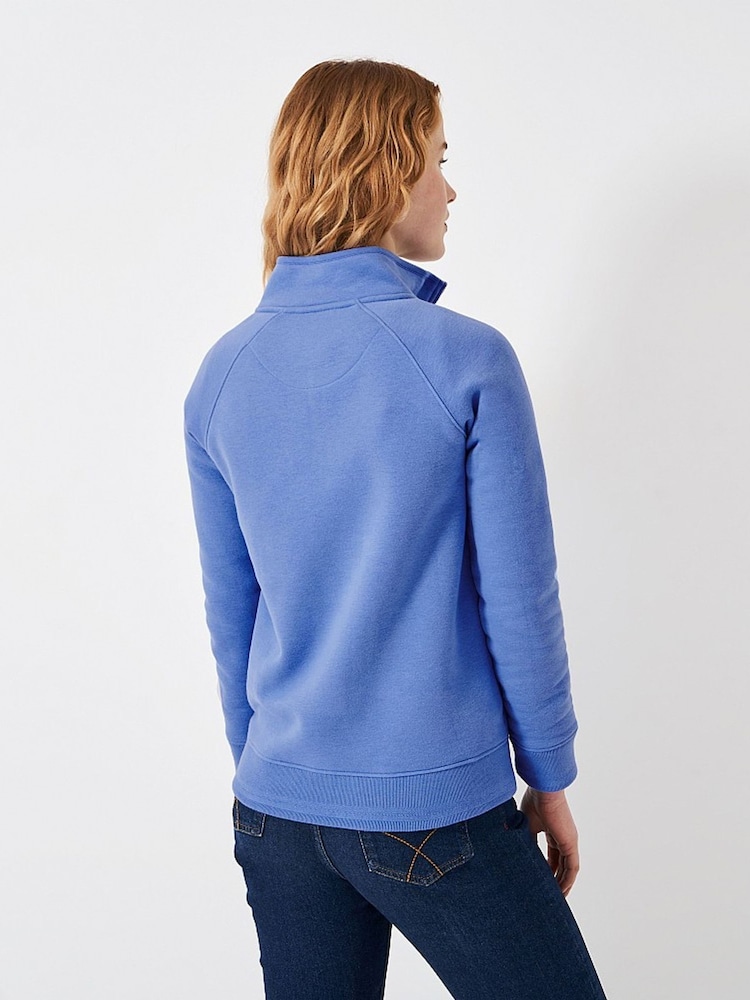 Crew Clothing Half Zip Sweatshirt - Image 2 of 3