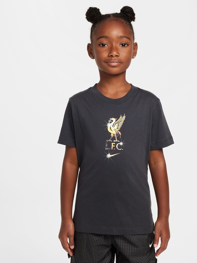 Nike Liverpool FC Crest Graphic T-Shirt - Image 1 of 4