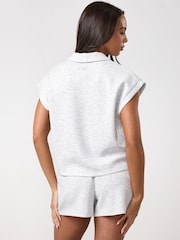 Gym King Grey Modal Collar Tank - Image 2 of 4